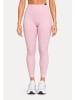 SMILODOX LEO Leggings Velvara in Rosa Leo