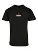 F4NT4STIC T-Shirt Happy New Year Pixel Herz in schwarz