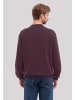 F4NT4STIC Sweatshirt Happy Flower Bestickt in maroon