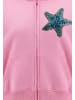 IZIA Women Hoodie in Pink