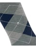 Burlington Socken Melange Marylebone in Pigeon blu