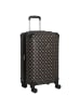 Guess Wilder 22 IN - 4-Rollen-Trolley 64 cm erw. (charcoal) in braun