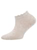 ewers 6er-Set Socken Mäusezähnchenrand in rosa-beige