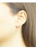 Diamant L'éternel Ohrhänger aus 375 Weißgold mit Diamant mit Citrin