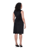 Ulla Popken Kleid in schwarz
