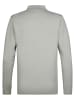 Petrol Industries Strukturstrickpolo steelfield in Schwarz