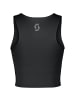 SCOTT W ENDURANCE CROP TOP in Schwarz