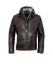 Bugatti Lederjacke BUHEAVEN in dunkelbraun