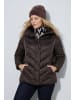 Ulla Popken Steppjacke in pinienbraun