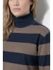 Ulla Popken Sweatshirt in kieselbraun