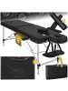 tectake 2 Zonen Massageliege-Set  210 x 95 x 89 cm, schwarz