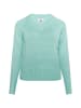 myMo Damen Strick Pullover in Aqua