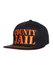 King Kerosin King Kerosin Flat Brim Cap County Jail in schwarz