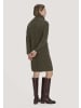 Hessnatur Hessnatur Strickkleid Relaxed aus reiner Bio-Baumwolle in vintage oliv