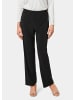 GOLDNER Bequeme Slinky-Hose mit Schlupfbund in schwarz