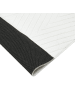 Beliani Kurzflor TWYNAM in Weiß - (W) 80 x (L) 300 cm