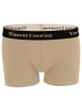 Vincent Creation® Boxershorts-Hipster 6 Stück in schwarz/taupe/schwarz