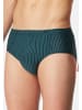Schiesser Mini Slip / Unterhose 95/5 Essentials in Dunkelblau / türkis