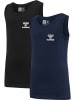 Hummel Oberteil Hmlnolan Tank Top 2-Pack in BLACK IRIS