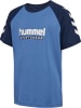 Hummel T-Shirt Hmljr Logo Kinder in DUTCH BLUE