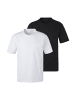 Bench T-Shirt in schwarz, weiß