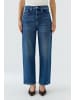 Oui Jeans THE BARREL in bright blue denim