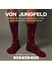 von Jungfeld Signature Icons mit Weihnachtsmotiven in Duck Xmas Maroon Red