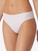 Schiesser Slip Invisible Light in weiss, sand