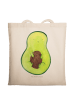 Mr. & Mrs. Panda Jutebeutel Avocado Kern ohne Spruch in Creme