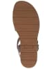 Caprice Sandalen in Taupe