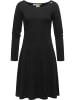 ragwear A-Linien-Kleid Appero in Black