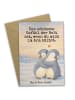 Mr. & Mrs. Panda Grußkarte Pinguine Kuscheln Design mit Spruch in Weiß