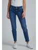 PULZ Jeans 5-Pocket-Jeans in blau