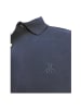 Marc O'Polo Langarmshirt Marc O Polo Polo shirt, long sleeve, rib c in Dark navy