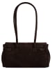 Forty degrees Handtasche Forviata echt Leder in dunkelbraun