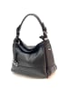 Florence Florence Schultertasche Leder schwarz ca. 38cm