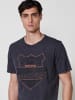 KOROSHI Kurzarm-t-shirt. in SCHWARZ