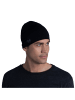 Buff Buff Merino Midweight Beanie in Schwarz