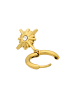 IZIA Women Earrings in Gold