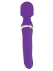 Javida Massagestab Wand & Pearl Vibrator in lila