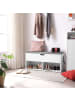 VASAGLE Sitzbank Custos in Weiß - (B)30 x (H)48 x (T)100 cm
