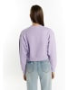 myMo Sweatshirt Cropped in Violett