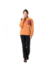 Vaude WOMENS ROSEMOOR FLEECE HALFZIP in Orange