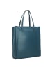 The Bridge Mirra Schultertasche Leder 32 cm Laptopfach in sky with gold