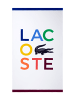 Lacoste Strandhandtuch Lcrocolo Strandtuch in BRAUN
