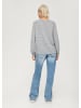 QS Strickpullover  in  9400_grau meliert
