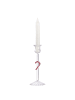 Butlers Kerzenhalter MERRY&BRIGHT Candy Cane in Durchscheinend