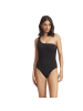 Seafolly W SEA DIVE ONE SHOULDER ONE PIECE in Schwarz