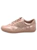 Esgano Damenschnürrschuhe halb sportlicher Boden Da.-Sneaker in  Gold