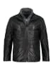 JP1880 Lederjacke in schwarz
